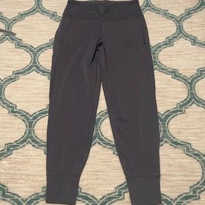 Gray Lululemon jogger track Pants